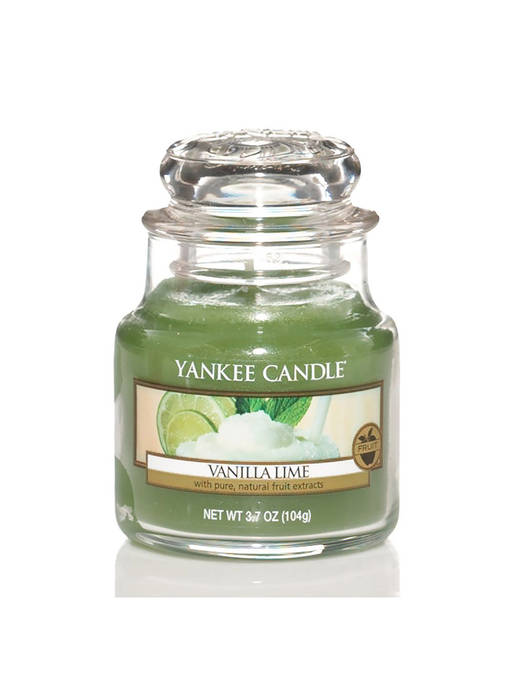 Buy Yankee Candle Classic Small Jar Vanilla Lime Scented Candle Online