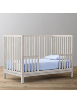 The Baby Atelier - Organic Fitted Crib Sheet Light Blue