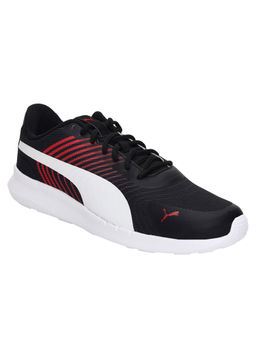 Puma - CAVE Unisex Black Casual Sneakers