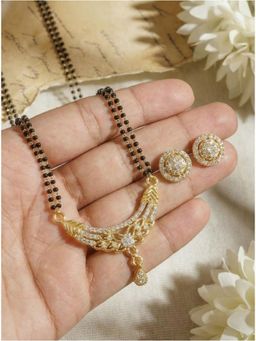 Gahan - Designer Mangalsutra and Earring Set