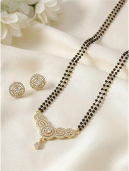 Gahan - Designer Mangalsutra and Earring Set