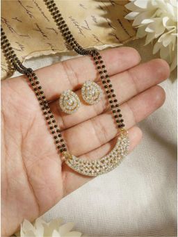 Gahan - Designer Mangalsutra and Earring Set