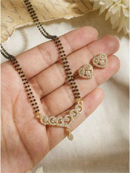 Gahan - Designer Mangalsutra and Earring Set