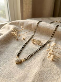 Gahan - Designer Mangalsutra and Earring Set