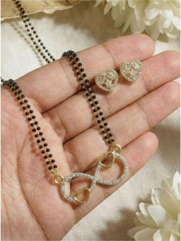 Gahan - Designer Mangalsutra and Earring Set