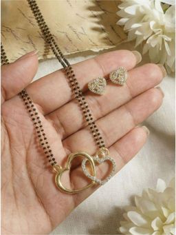 Gahan - Designer Mangalsutra and Earring Set