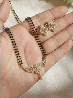 Gahan - Designer Mangalsutra and Earring Set