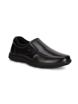 Bata - Solid Black Formal Shoes