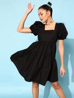STREET 9 - Black Mini Dress