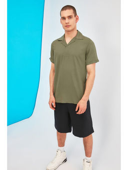 Trendyol - Man Khaki Casual Shirt