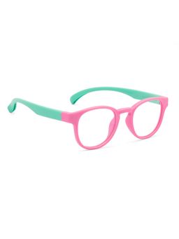 ROYAL SON - Kids Round Silicon Pink Green Boys Girls Spectacle Frame SFKID0052-C5 (41)