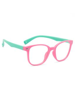 ROYAL SON - Kids Square Silicon Pink Green White Boys Girls Spectacle Frame SFKID0056-C4 (43)