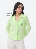 Green color option, Currently selected