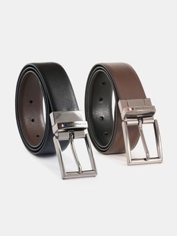 U.S. POLO ASSN. - Naples Men Black And Brown Reversible Belt