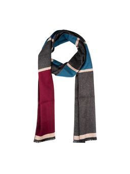 The Tie Hub - Plain Maroon Woolen Scarf