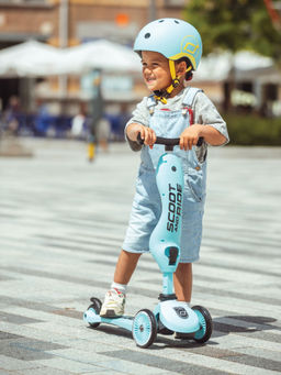Scoot & Ride - Highwaykick 1 – Blueberry 2-in-1 Convertible & Scooter (1–5 Years)