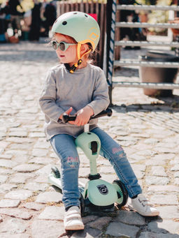Scoot & Ride - Highwaykick 1 – Kiwi 2-in-1 Convertible & Scooter (1–5 Years)