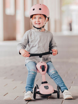 Scoot & Ride - Highwaykick 1 – Rose 2-in-1 Convertible & Scooter (1–5 Years)