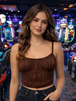 Don’t be basic - Brown Solid Top