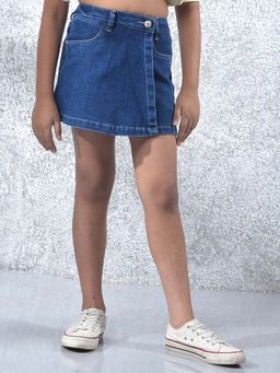 CRIMSOUNE CLUB - Girl's Blue Skorts