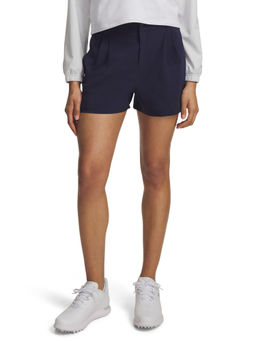 Under Armour - Navy Blue Women's Drive Pleated Shorts