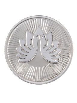 Bangalore Refinery - 10 Gram 999 Purity Peacock Silver Coin