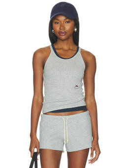 HOMMEgirls - x Fruit Of The Loom Women's Ribbed Logo Patch Cami Tank Top Multi-Color