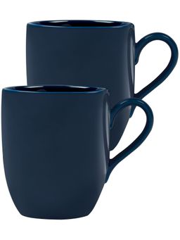 Dankotuwa - Porcelain Full Glaze Coffee Mugs 350 ml Blue