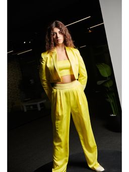 SOTBELLA - Bumblebee Solid Co-Ord (Set of 3 Peices)