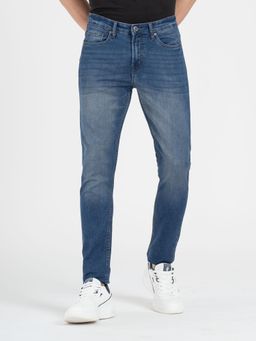 Red Tape - Men'S Knitted Denim Jeans | Stretch Mid-Rise Comfort In A Solid Look
