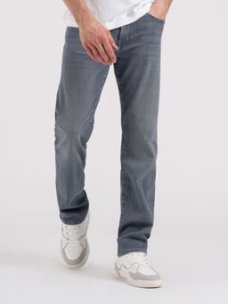 Red Tape - Men’S Light Grey Straight Fit Denim Jeans | Classic Style With Everyday Comfort
