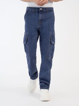 Red Tape - Mid Blue Jeans For Men