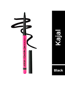 Nykd by Nykaa - Nykaa Rock The Line Kajal Eyeliner - 001 Jet Black
