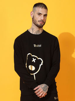 Griffel - Teddy Regular Fit Gold Sweatshirt
