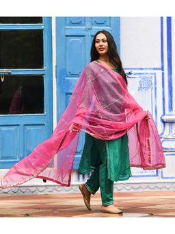 Urbanstree - Aashna Kurta Green (Set of 3)