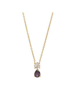 Shopsiiri - Feb: Amethyst Necklace - Purple