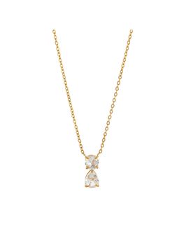 Shopsiiri - April: Diamond Faux Necklace - White