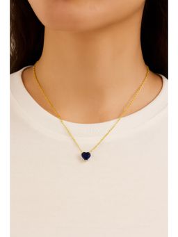 Shopsiiri - September: Sapphire Necklace - Navy Blue