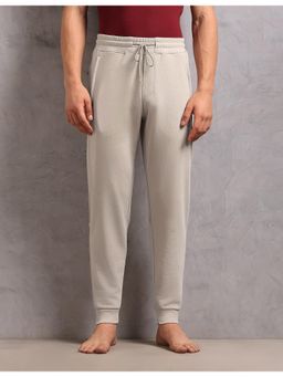 U.S. POLO ASSN. - Men Grey Cotton Terry Lounge Joggers- Oj009