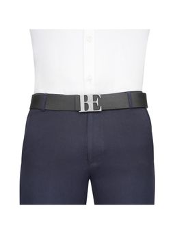 United Colors of Benetton - Men Pavel Leather Reversible Belt - Black & Wine