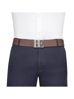 United Colors of Benetton - Men Pavel Leather Reversible Belt - Brown & Black