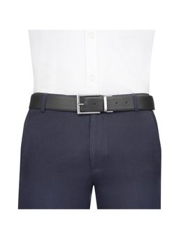 United Colors of Benetton - Men Michal Leather Reversible Belt - Black & Tan