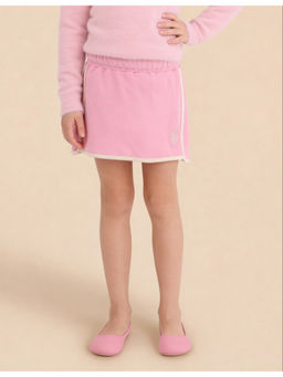 U.S. POLO ASSN. - Girls Solid A-Line Skirt