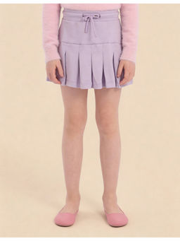 U.S. POLO ASSN. - Girls Solid Pleated Skirt