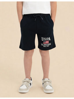 U.S. POLO ASSN. - Kids Boys Brand Printed Regular Fit Shorts