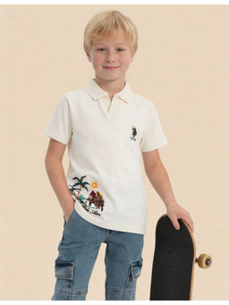 U.S. POLO ASSN. - Kids Boys Brand Embroidered Polo T-Shirt