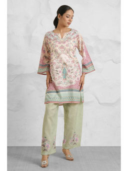 HOUSE OF KARI - Women Multi-Color Floral Kurta with Palazzo