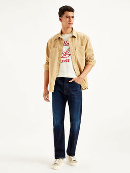 Levi's - Men 517 Navy-Blue Jeans