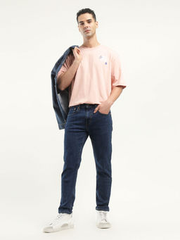 Levi's - Men 512 Slim Tapered Fit Navy Blue Jeans