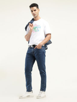 Levi's - Men 512 Slim Tapered Fit Navy Blue Jeans